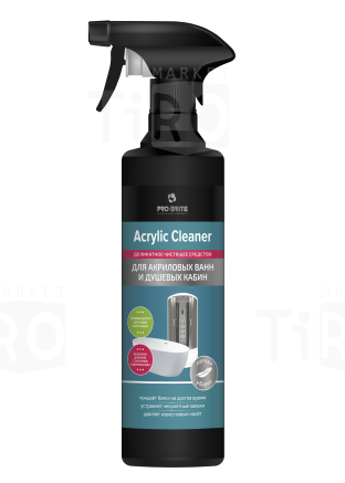 Чистящее средство Acrylic cleaner деликатное для акриловых поверхностей 0,5л