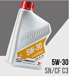 Mоторное масло ВМП 3-SN 5W30, 9210 (A3/B4 SN/CF) 1л