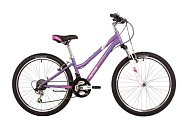Велосипед Novatrack Jenny Pro 24" 161919, сталь 12'', фиолетовый