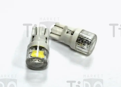 Светодиодная автомобильная лампа Маяк white 200012, 24V T10 2SMD (2835) W2.1x9.5d (2шт.) 24T10-W/ORP12/2BL