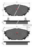 Тормозные колодки Kotl 3611KT