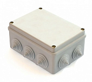 Коробка распаячная ОП 150х110х70мм серый IP66 GE42441