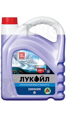 Стеклоомывающая жидкость Лукойл -25 4л (с ароматом лесных ягод)