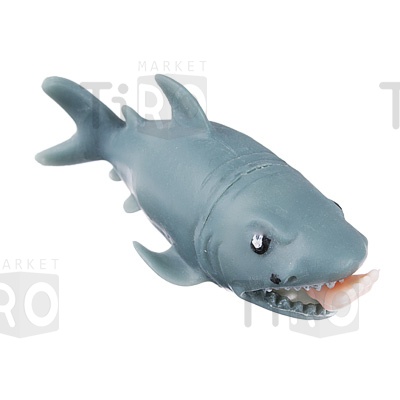 Мялка-антистресс акула резина 12см