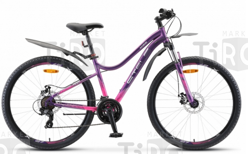 Велосипед Stels Miss-7100, V020, MD 27,5" (18" Пурпурный) Велосипед Stels Miss-7100, V020, MD 27,5" (18" Пурпурный)
