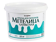 Краска латексная Бытхим Метелица 8,0 кг