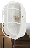 Светильник половинка, рифленое стекло, белый, d-300mm Е27 1х60Вт, 905