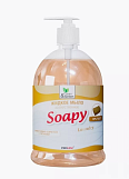 Мыло жидкое хозяйственное Clean&Green Soapy CG8097, 1л с дозатором