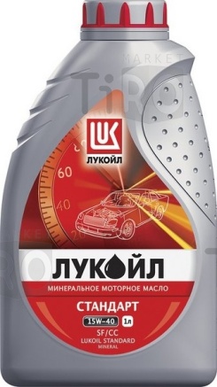 ЛУКОЙЛ Стандарт 15w40 1 л SF/CC (минеральное) ЛУКОЙЛ Стандарт 15w40 1 л SF/CC (минеральное)