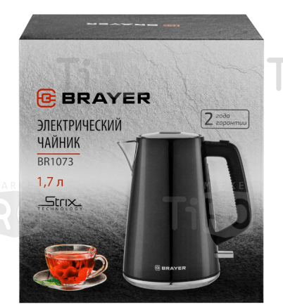 Чайник Brayer BR1073, 2200Вт Чайник Brayer BR1073, 2200Вт