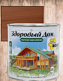 Деревозащитное средство Здоровый дом Орех, 3,0л