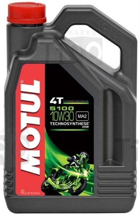 MOTUL 5100 4T 10w30  Technosynt./Ester 4л масло моторное