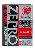 Моторное масло Idemitsu Zepro Euro Spec SN/CF 5W-40, 4л