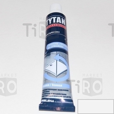 Герметик Tytan Professional силиконовый, универсальный бесцветный, 85мл