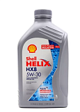 Cинтетическое моторное масло Shell Helix HX8 X 5W-30 SP A3/B4 (1л)