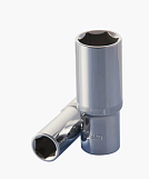 Головка 1/2"DR 112122, торцевая глубокая 22мм, шестигранная