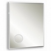 Зеркало "Лайт - эконом" 600х800 мм (линза с 4-м увеличением, МДФ-подложка, фацет 10 мм