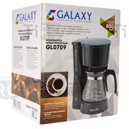 Кофеварка Galaxy GL 0709 700Вт Кофеварка Galaxy GL 0709 700Вт