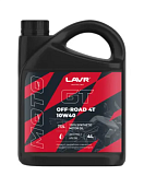 Моторное масло Lavr Moto GT Off Road 4T, LN7724, 4л