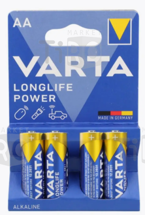 Батарейка Varta LongLife Power AA, 4шт Батарейка Varta LongLife Power AA, 4шт
