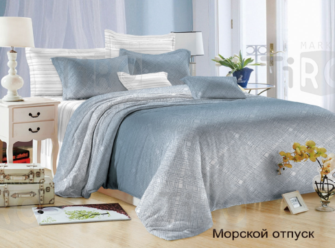 КПБ Евростандарт "Satin collection" Морской отппуск 2139