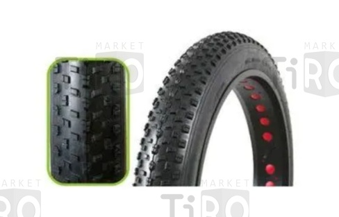 Покрышка Trix 14506, 20"х 4.00 (101-406) TX-057, горная, 30 TPI, черная (20) Покрышка Trix 14506, 20"х 4.00 (101-406) TX-057, горная, 30 TPI, черная (20)