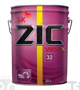 Гидравлическое масло Zic Vega X 32 supervis X 32 (-50C) 20л