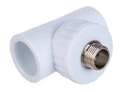 Тройник PPR комбинированный с резьбой 20*3/4ш*20