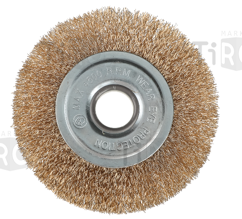 Щетка Ермак для УШМ 125мм/22мм, плоская