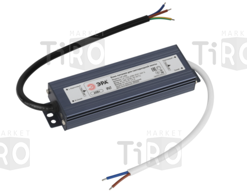 Трансформатор Эра 60W-24V-S IP67, для светодиодной ленты, 24 Вольт