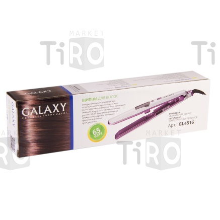 Щипцы для волос Galaxy GL-4516, 65Вт. Щипцы для волос Galaxy GL-4516, 65Вт.