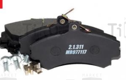 Колодки тормозные Mitsubishi Carisma 1,6;1,8;1,9D Colt VI 1,3;1,5 "Цитрон" (2.1.191) (к-т 4 шт)