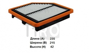 Фильтр воздушный Goodwill AG 760, SCA1109110, Lifan X70, 2.0