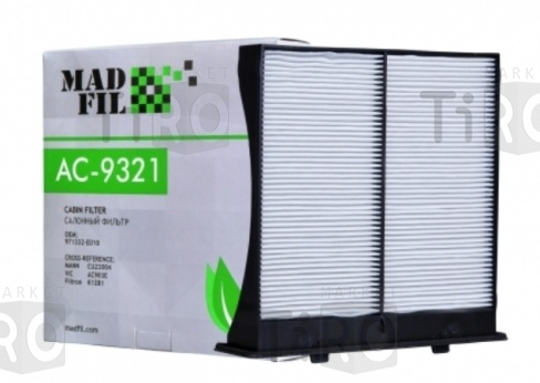 Фильтр салона Madfil AC-9321 Фильтр салона Madfil AC-9321