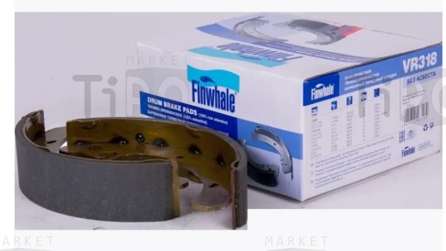 Колодки тормозные задние барабанные VR318 ВАЗ 2108 комплект