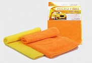 Набор салфеток из микрофибры 35х40, 2 штуки Combo Clean Azard AMF-02