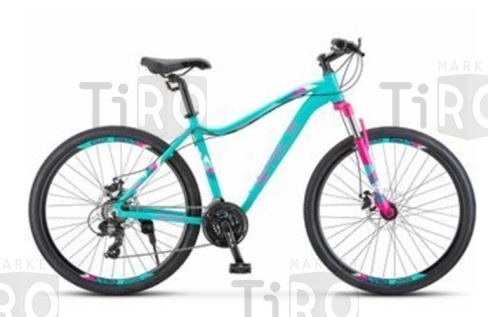 Велосипед Stels Miss-7500 MD 27,5" (18" Мятный матовый) Велосипед Stels Miss-7500 MD 27,5" (18" Мятный матовый)