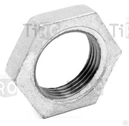 Контргайка чугун оцинкованная, BP Fittex ДУ-50, 027-2086
