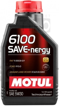 MOTUL 6100 SYN-NERGY 5W30 1л масло моторное MOTUL 6100 SYN-NERGY 5W30 1л масло моторное