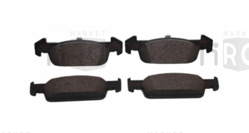 Колодки дискового тормоза BK42008\410609646R