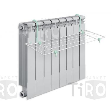 Сушилка для белья на батарею 3,1м (СБ5-65П/С серый)