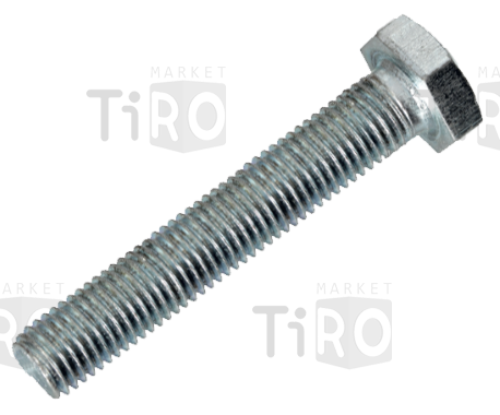 Болт шестигранник полная резьба 500В-М08-90 цинк М 8*90 (2шт.)
