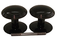 Ручка кнопка дверная РДK-115 К (Блеск)