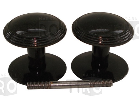 Ручка кнопка дверная РДK-115 К (Блеск)