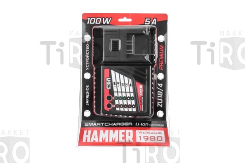 Зарядное устройство Hammer Zu 18/4 100Вт