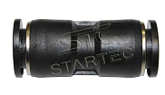 Фитинг пластиковый прямой 12mm INF.11.PUC12