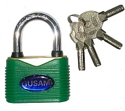 Замок навесной ХК GUSAMI 65мм, влагостойкий, арт.BGU-865 /72/ (шт.)