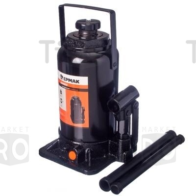 Домкрат гидравлический бутылочный 20т, Ермак Т92004 770-024