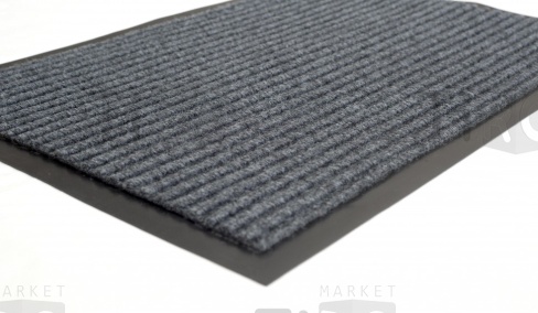 Коврик влаговпитывающий ребристый 120*180см Floor Mat Standart, серый Коврик влаговпитывающий ребристый 120*180см Floor Mat Standart, серый