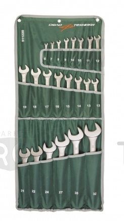 Набор ключей комбинированных 22 штуки 6-32 Дело Техники 511220